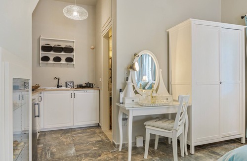 Symi Apartment | Studio 'No 2 Superior Symi Nautilus' with Sea View, Wi-Fi and Air Conditioning