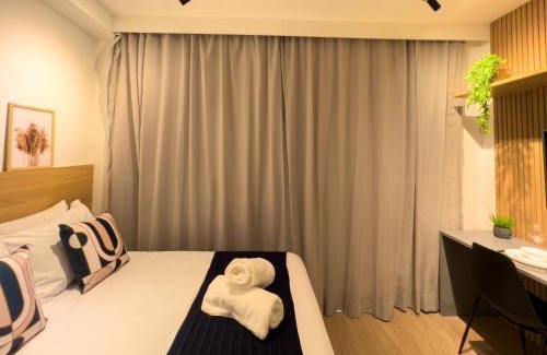 Brooklin Novo Apartment | Studio novo Brooklin com Piscina no Rooftop