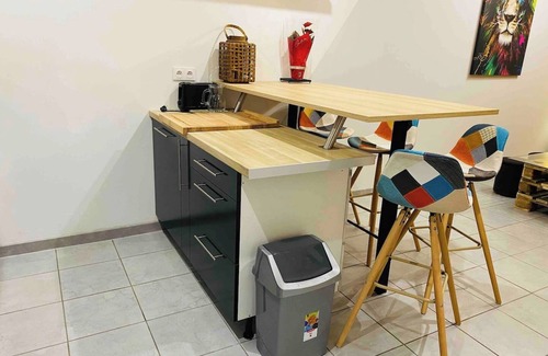 Jussac Apartment | Studio on one level - Free parking - 1bed - 4p - garden