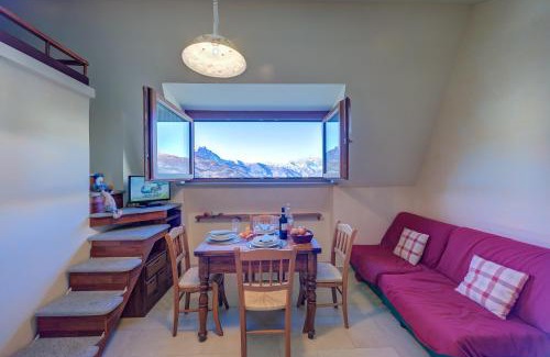 Sauze d'Oulx Apartment | Studio Placide Mountain View - Happy Rentals