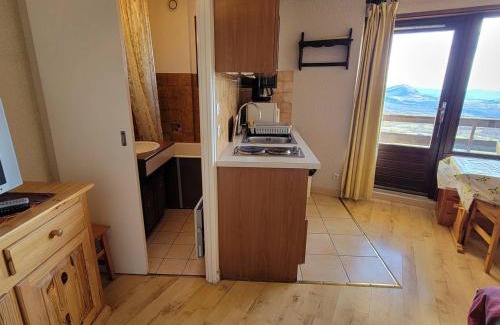 Saint-Michel-de-Chaillol Apartment | Studio pour 2 avec balcon sud, proche station - FR-1-393-20