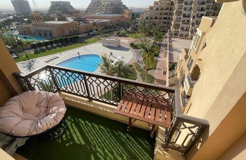 Bab Al Bahr Apartment | Studio -Private Beach & Pool & BBQ -WiFi available