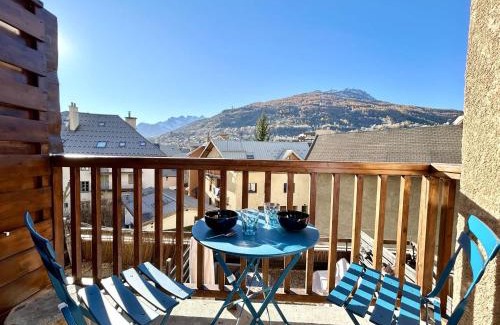 Briancon Apartment | Studio rénové pour 4 pers avec balcon et parking à Briançon - FR-1-330C-149