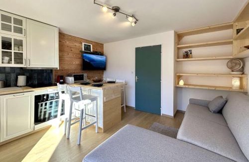 Briancon Apartment | Studio rénové pour 4 pers avec balcon et parking à Briançon - FR-1-330C-149