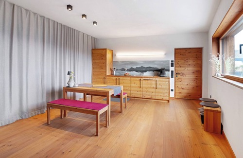 Laudes Apartment | Studio 'Röfen Mittelröfen' with Mountain View, Shared Terrace and Wi-Fi