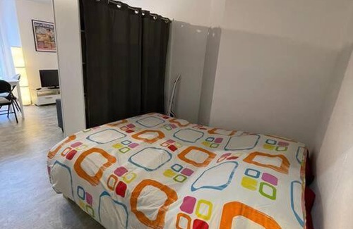 Doue-la-Fontaine Apartment | Studio RdC parking privé gratuit