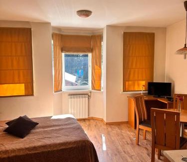 Borovets Apartment | Studio Royal Plaza sleeps 4 Prime location, distance to ski lift - 50M
