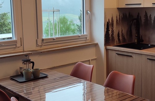 Baiersbronn Apartment | Studio "Schwarzwaldstübchen" in the Black Forest with swimming pool