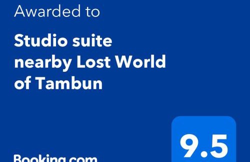 Ulu Kinta Apartment | Studio suite nearby Lost World of Tambun
