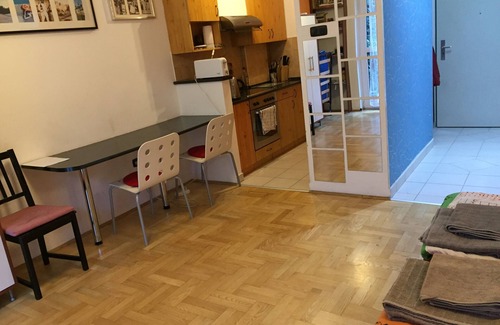 Erzsebetvaros Apartment | Studio, terrace, WIFI. Public garage in the same street. In Downtown.