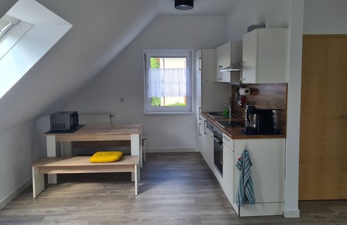 Petersberg Apartment | Studio 'Vorder Rhön Haus 21a' with Wi-Fi