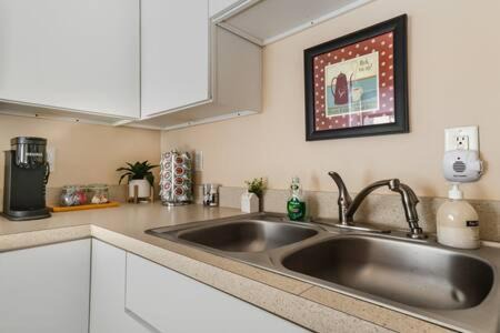 Michigan City Apartment | Studio w King Bed Walking distance to Beach & Shops