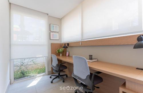 Brooklin Paulista Apartment | Studio w/pool near Morumbi Shopping Mall JBN0043