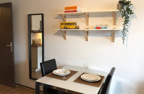 Tours Apartment | Studio with balcony & free parking