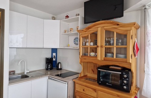 Eaux-Bonnes Apartment | Studio with mountain view (at Gourette ski resort)