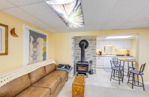 Libby Apartment | Studio with Shared Hot Tub 5 Mi to Logan State Park