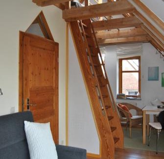 Gremersdorf Apartment | Studio with sleeping gallery