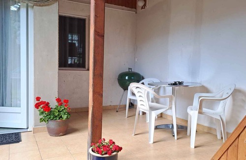 Fonyod Apartment | Studio with terrace and barbecue, for 3 people