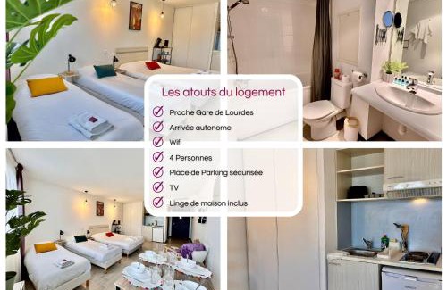 Lourdes Apartment | " Studio Zen Lourdes " 4 personnes - Wifi - Centre