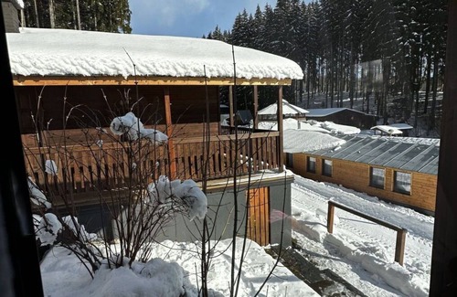 Mlade Buky House | Stunning private villa for 4 guests with WIFI, pool, TV, patio and pets allowed