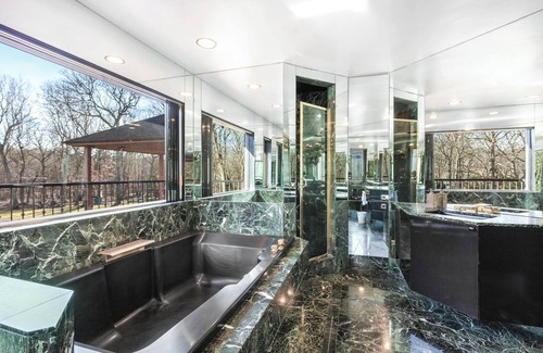 Hampton Bays House | Stunning 6,000 sq ft home on 1.28 private acres in Hamptons Bays, with pool.