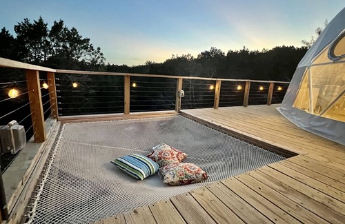 Marble Falls Villa | Stunning Amazing Mountain View Dome Glamping Loving Heart Retreats