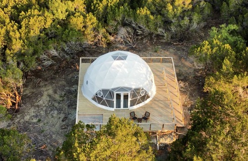 Marble Falls Villa | Stunning Amazing Mountain View Dome Glamping Loving Heart Retreats