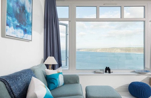 Sennen Cove Apartment | Stunning apartment with panoramic views over Sennen Coven