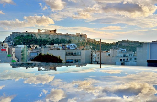 Psirri Villa | Stunning Athens Penthouse | Historic Centre Location | Ater Albus Luxury Loft |.
