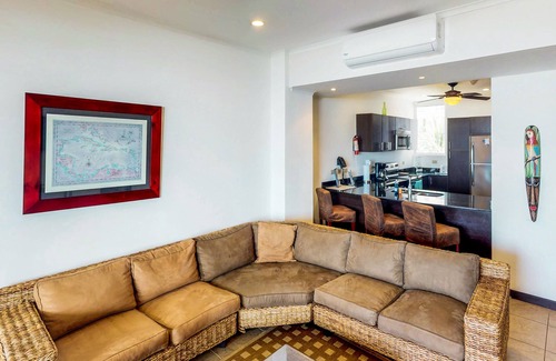 Barrio Los Faroles Apartment | Stunning beachfront condo with WiFi, shared pool, & sweeping ocean views