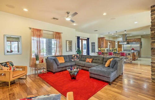 Desert View Village House | Stunning Cave Creek Oasis with Pool and Hot Tub!