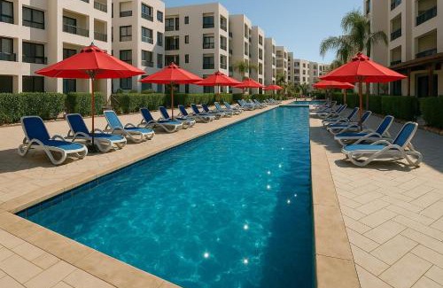 Al-Manasrah Ski Chalet | Stunning Chalet with Pool Access in Port Said