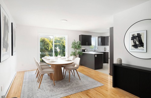 Laval Apartment | Stunning, fully furnished unit with brand new furniture throughout.
