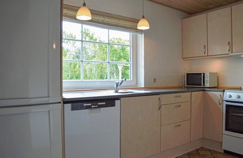 Lodbjerg Hede House | Stunning home in Ringkøbing with sauna