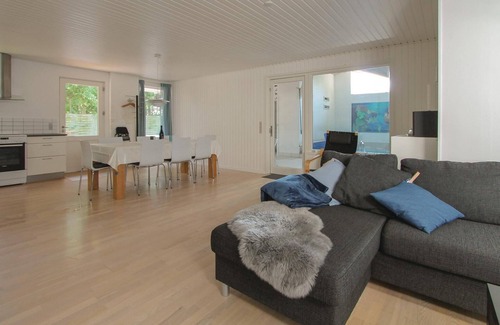 Bøtø By House | Stunning home in Væggerløse with sauna