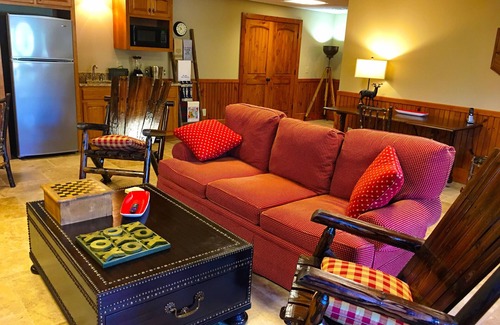 Clarkesville House | Stunning Lake Burton Home- comfortably decorated on Cherokee Cove.