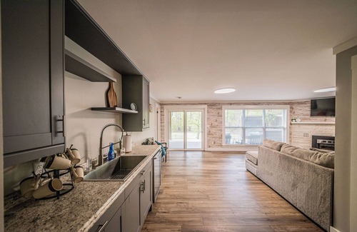 Gilbertsville House | Stunning Lakefront home featuring 4 bed, 3 bath. Located minutes from marina.