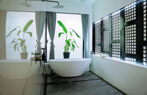 Busuanga Hotel | Stunning luxe 220sm villa by the sea entirely private with own pool