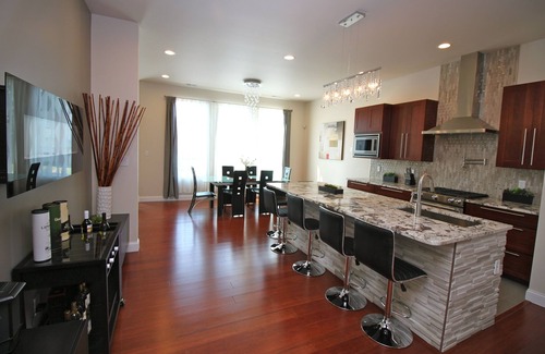 The Gate House | Stunning & Luxurious 4-story house. 5BDR. Rooftop Deck w/views of the Arch!