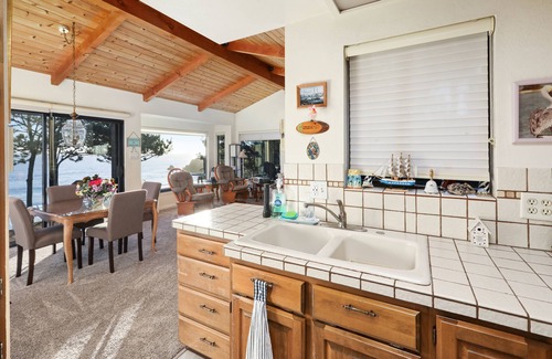 Anchor Bay House | Stunning ocean views with a private stairway to the beach!