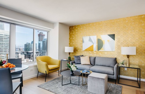 Downtown San Francisco Apartment | Stunning One Bedroom in Luxury SoMa Building