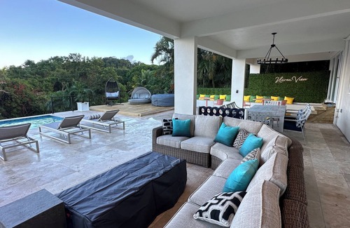 Rio Grande Villa | Stunning Private Oasis with Pool and Ocean Views