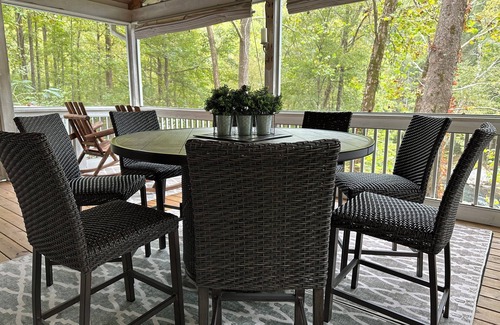 Dahlonega House | Stunning Rushing River Views ~ North Georgia Mountains ~ Short Hop to Town!