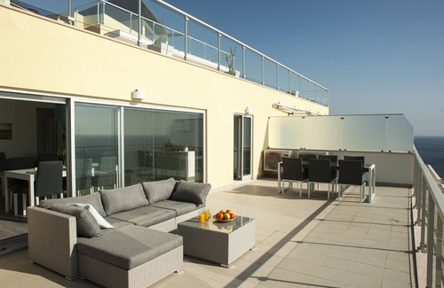 Santiago Apartment | Stunning sea view apartment, great terrace and pool