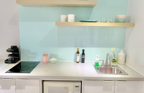 Condado Apartment | Stunning Studio w balcony for 2, 1 Queen Bed,1 Bathroom 5 mins to the beach