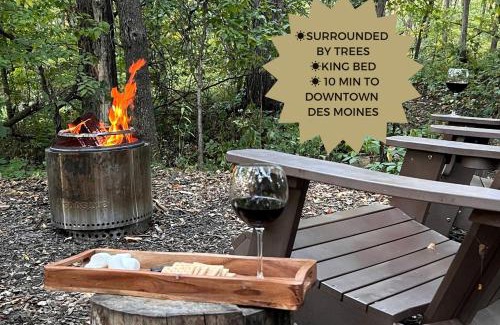 Saylorville Other | Stunning Tented Cabin with Fire Pit in Des Moines, Iowa