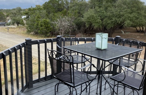 Canyon Lake House | Stunning view of Canyon Lake! Game room-Fire pit-Feed deer