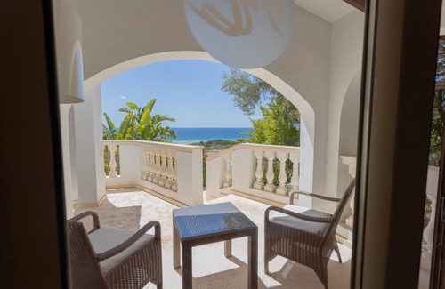 Sant Jaume Mediterrani Villa | Stunning villa with pool & sea view – Villa Maitreya