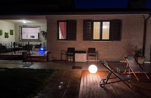 Castelnuovo Villa | Stunning villa with sauna, WIFI, hot tub, A/C, TV, patio, pets allowed, panoramic view and park.