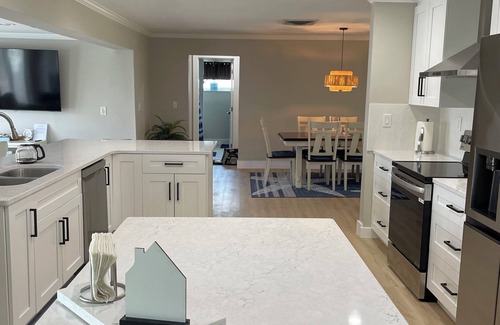 Apollo Beach House | Stunning Waterfront 3/2 Home with Private Pool/Dock/Boat Lift and Amazing Views